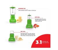 Gambar Blender Gelas Kaca Maspion MT 1273 GL Kapasitas 1 Liter dari utamamegaelectric undefined 2 Tokopedia