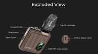 Gambar Oxva Xlim SQ Pro 30W 1200mAh Pod Kit 100% Authentic by Oxva / SQ Pro - GOLD CARBON dari JakartaVapers undefined 3 Tokopedia