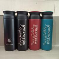 Gambar CUSTOM GROSIR TUMBLER TRAVEL STEINLES 500ML GRAFIR LASER LOGO SOUVENIR - 1-49pcs dari Promosi Payung undefined 3 Tokopedia