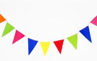 Gambar Bendera Warna Warni Segitiga / Bunting Karnaval Warna Warni / Bendera dari Balonku Shop undefined 4 Tokopedia