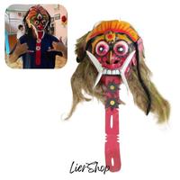 Gambar Topeng Leak Rangda Bali Bahan Mika Rambut Panjang Topeng Karnaval Anak dari Yurarshop undefined 1 Tokopedia