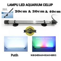 Gambar lampu led submersible akuarium 20cm - 100cm - 20 cm, Biru dari SS Aquarium Tegal undefined 1 Tokopedia