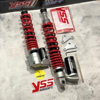 Gambar Shockbreaker Shock Absorber Tabung YSS G SERIES Red Original Vespa Sprint Primavera 150 3V IGET dari Tukskuter undefined 1 Tokopedia