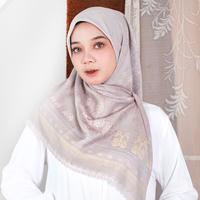 Gambar JAVADIVA - SONGKET SASAK LOMBOK Hijab Segiempat Square Motif Lasercut - MAROON dari javadiva.id undefined 5 Tokopedia