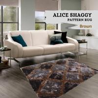 Gambar KARPET SHAGGY CANTIK ALICE SHAGGY PATTERN RUG 140X200 - PROMO FREE - RED01 dari Martha Karpet Indonesia undefined 2 Tokopedia