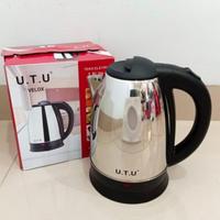 Gambar Teko Listrik 1,8 Liter UTU JK-118-1.8L Elektrik Kettle U.T.U dari Agen Family Perabot undefined 1 Tokopedia