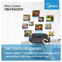 Gambar Midea 1.8L Digital Rice Cooker MB-FS5021W Magic Com 17 Mode Masak dari BestBro Elektronik undefined 3 Tokopedia