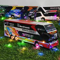 Gambar Miniatur Bus Telolet Basuri AKAP Full lampu Telolet basuri agra mas - ALS sumatra, Lampu & telolet dari Sapphirastore undefined 2 Tokopedia