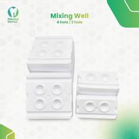Gambar TEMPAT BONDING MIXING WELL CONTAINER TRAY DENTAL DISPOSABLE - 4 hole dari Macclai Dental undefined 1 Tokopedia