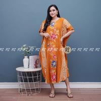 Gambar Daster kalong pendek batik cap cantik asli Pekalongan - Merah dari BATIK PUTRI ZAHRO undefined 3 Tokopedia
