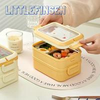 Gambar lunch box tingkat 2 stainless/kotak makan tingkat anak sekat stainless - Note/tanya dari Littlefinsen undefined 3 Tokopedia