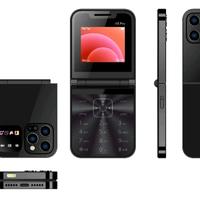 Gambar Hp flip i15pro handphone jadul dual sim original bergaransi dari YCd Store Jakarta undefined 3 Tokopedia