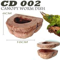 Gambar CANOPY WORM DISH TEMPAT MAKAN WADAH PAKAN CAMELEON KADAL REPTILE CD002 dari reptilestore.id undefined 3 Tokopedia