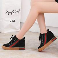 Gambar Sepatu Sneaker Sepatu Wanita Boots Fashion Korea Resleting Rd11 - Hitam, 37 dari sitimarsitoh undefined 2 Tokopedia