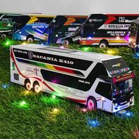Gambar Miniatur Bus Telolet Basuri AKAP Full lampu Telolet basuri agra mas - ALS sumatra, Lampu & telolet dari Sapphirastore undefined 5 Tokopedia