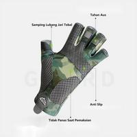 Gambar Sarung Tangan Mancing Setengah Jari Anti Slip | Fishing Gloves - Putih dari GLOBAL-SPORTS undefined 4 Tokopedia