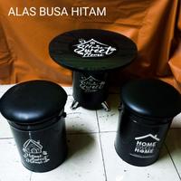 Gambar Harga Lelang!! Kursi Tong Kaleng Asli (Bukan Duplek) Set 2 Kursi 1 - Hitam Polos, Alas Busa Hitam dari SogutCase undefined 2 Tokopedia