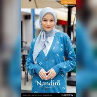 Gambar Nibras Hijab Nandini Klim Warna Abu Muda Light Grey Kerudung Segiempat - Light Grey dari Hibban Online Shop undefined 2 Tokopedia