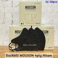 Gambar Masker Duckbill MOUSON 4ply PREMIUM MURAH - DB_ALK_Putih dari MilesStore88 undefined 3 Tokopedia