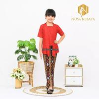 Gambar Nusa Kebaya Setelan Kebaya Kutubaru Anak Kebaya Wisuda Anak Kebaya Anak Sd Kebaya Anak Umur 4-12 Tahun - Set Gold, M dari Nusa Kebaya undefined 2 Tokopedia