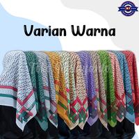 Gambar Kerudung Palestina Segi empat Jilbab Hijab Wanita Scraf Motif Palestin - Cream dari Toko malayanto undefined 4 Tokopedia