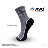 Gambar KAOS KAKI OLAHRAGA SEBETIS - AVO S 014 BADMINTON/BOLA/BASKET/TENIS/DLL - Putih dari Avo Eternity Socks undefined 1 Tokopedia