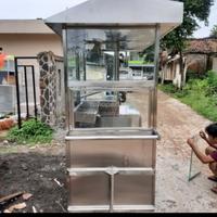 Gambar grobak chicken stainless steel dari malik warmer undefined 3 Tokopedia