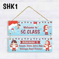 Gambar Hiasan Kelas Gantungan Pintu CUSTOM Dekorasi Sekolahan Papan Nama - SHK1 dari Rumah Kreatifa_NEW undefined 1 Tokopedia