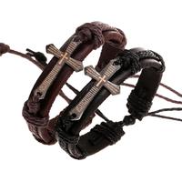 Gambar GELANG PRIA WANITA SALIB PREMIUM / GELANG KULIT DOA BAPAK KAMI G16 dari Monark Indonesia undefined 4 Tokopedia