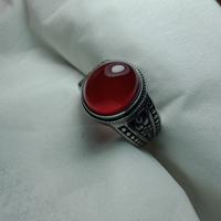 Gambar cincin batu akik red baron kristal giwang natural dari Gallery-stone93_NEW undefined 4 Tokopedia