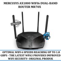Gambar Mercusys Ax1800 Wifi6 Dual-Band Router Mr70x - Original Produk dari Das Livia Computer undefined 1 Tokopedia