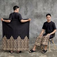 Gambar Sarung Batik Gus Iqdam Sarung Batik Pekalongan Motif Terbaru Modern - Balimun Putih dari Dkn Store.id undefined 3 Tokopedia