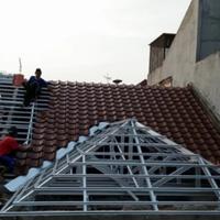 Gambar rangka baja ringan 0,75mm atap genteng keramik kanmuri natural dari Kontruksi atap baja ringan undefined 5 Tokopedia