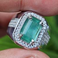 Gambar Batu Zamrud Bluish Green Emerald Minor Memo 2.14 crt dari AZHAR GEMSTORE undefined 5 Tokopedia