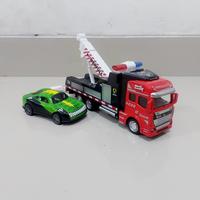Gambar Diecast Truk Derek & Mobil Alloy - Mainan Set Miniatur Truck Towing - Kecil B dari Suka-Suka Project undefined 3 Tokopedia