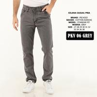 Gambar Celana Panjang Katun Pria Standar Fit Bahan Kanvas Merek Picasso dari Albiano Menswear undefined 4 Tokopedia