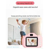 Gambar NEW! Kamera anak digital SLR Camera mini - Hadiah Anak mini Kamera - Camera Pink dari Mira Acc Store undefined 5 Tokopedia