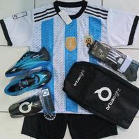 Gambar paket komplit sepatu futsal anak size 32 #promogokil dari randisport undefined 1 Tokopedia