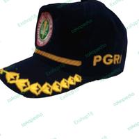 Gambar Topi PGRI Logo Bordir / Topi Guru Bahan Laken dari Exshop18 undefined 3 Tokopedia