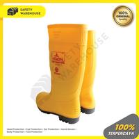 Gambar Sepatu Boot Rubber Safety LEGION TERASTEEL Steel Toe Proyek - 43 dari Safety Warehouse undefined 3 Tokopedia