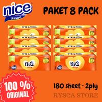 Gambar Tisu Nice Murah 180 Sheet 2 Ply - ISI 8 PACK dari ryscastore undefined 1 Tokopedia