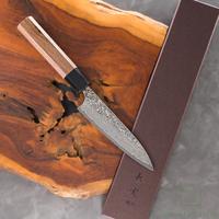 Gambar Japanese Knife Yoshimi Kato VG10 Nickel Damascus Petty 120mm dari Upscale Living undefined 1 Tokopedia