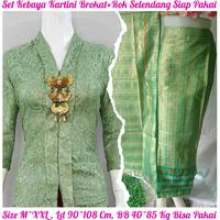 Gambar SET KEBAYA KARTINI BROKAT FURING DAN ROK SELENDANG SONGKET SIAP PAKAI - KEBAYA SAJA, M, LD 90 CM dari KEBAYA SONGKET BATIK JADI undefined 1 Tokopedia