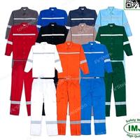 Gambar Wearpack Safety Setelan Baju Celana Kerja IMJ - Abu-abu, 2XL dari Fk'Store undefined 1 Tokopedia