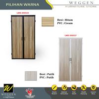 Gambar LEMARI LIPAT MINIMALIS / LEMARI PAKAIAN LIPAT [WEGGEN] - Hitam-Putih, Samarinda dari WEGGEN FURNITURE STORE undefined 2 Tokopedia