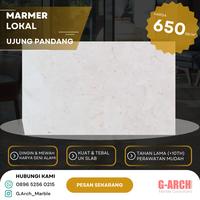 Gambar JUAL MARMER CREAM LOKAL UKURAN SLAB, UJUNG PANDANG (harga per m²) dari G.Arch Marble Consultant undefined 1 Tokopedia