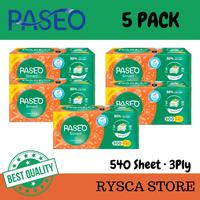 Gambar Tisu Tissue Paseo 540 Sheet 3 Ply - ISI 5 PACK dari ryscastore undefined 1 Tokopedia