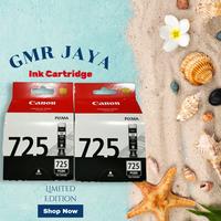Gambar Tinta canon pgi 725 pgbk black original ink cartridge dari GUNUNG MAS REZEKI JAYA undefined 1 Tokopedia