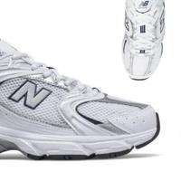 Gambar Sepatu NB NEW BALANCE 530 White silver Navy - 41 dari new balance store.ID_NEW undefined 4 Tokopedia