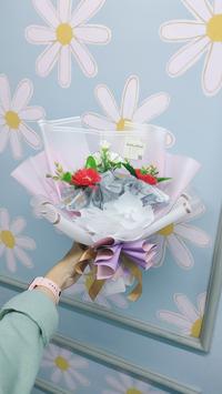 Gambar Satifa Bouquet - Buket Uang Model 2 Bunga | Hadiah Ulang Tahun dari SATIFA OFFICIAL undefined 2 Tokopedia